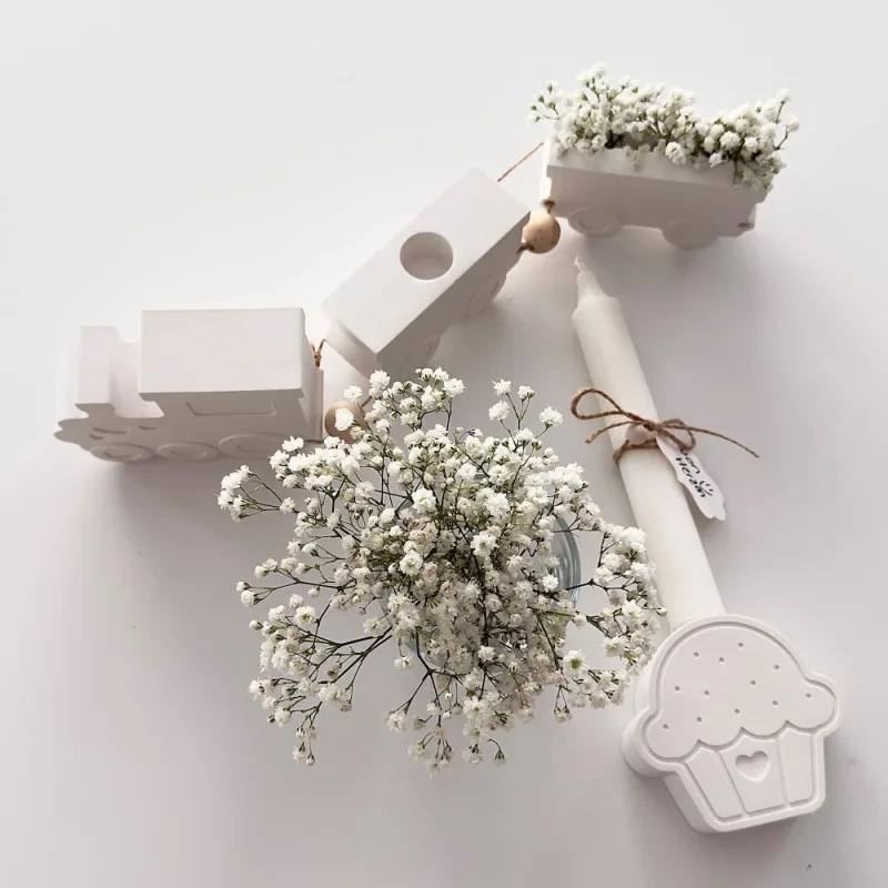 Dekozug & Cupcake-Kerzenhalter