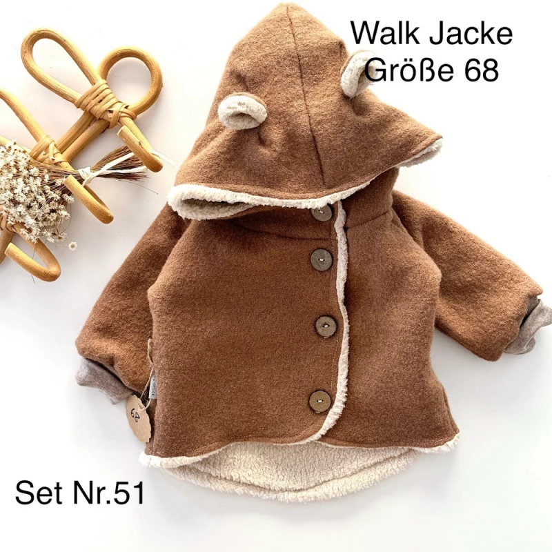 Set Nr. 51 - Walk Jacke - Gr. 68