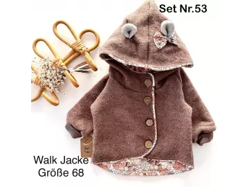 Set Nr. 53 - Walk Jacke - Gr. 68