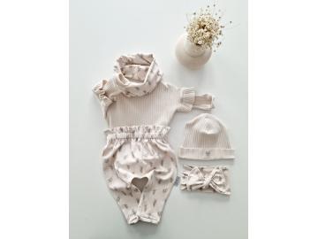 Sweater Dainty Set - Bladdans Pastell Ecru (Paperbag)