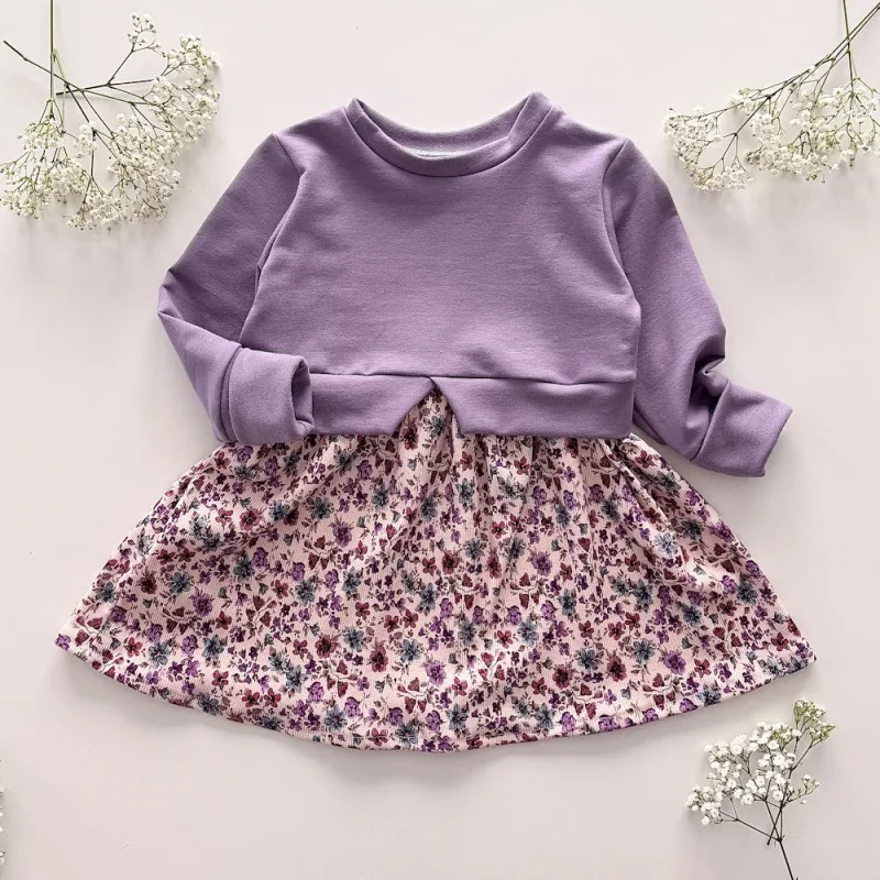 Sweater Girly Kleid - Pink Me
