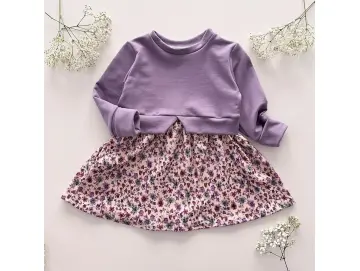 Sweater Girly Kleid - Pink Me