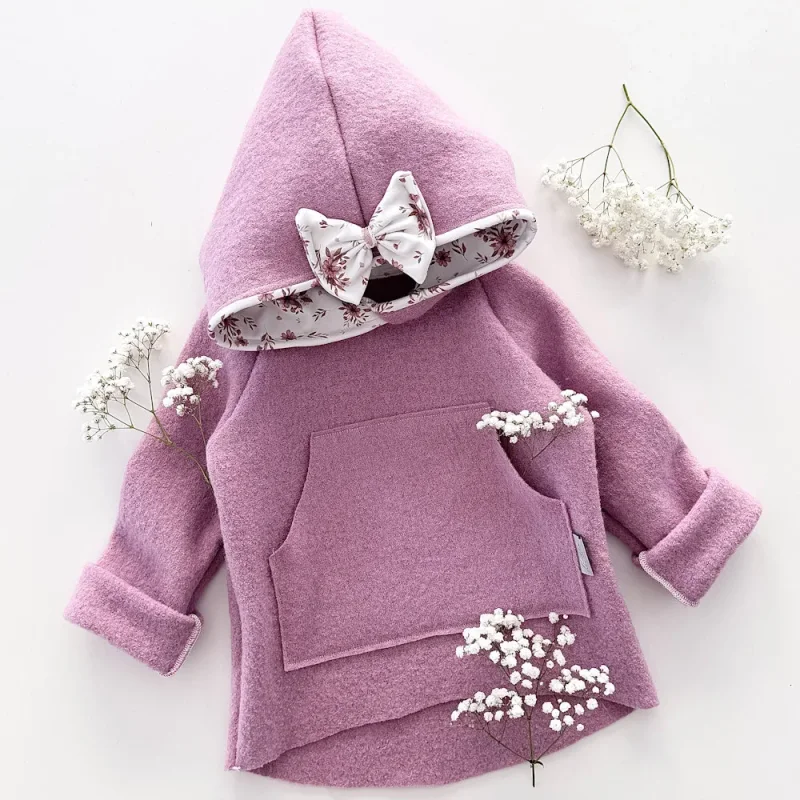Walk-Hoodie - Berry Bisou